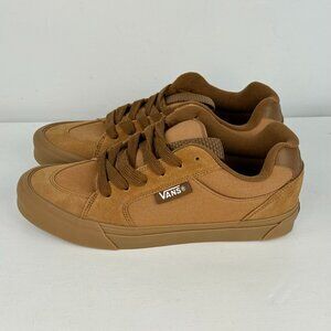 Men's 8, Women's 9.5- VANS Chukka Push Skate Shoes Chipmunk Brown - 721356